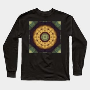 Mandalisa Kaleidoscope Pattern (Seamless) 17 Long Sleeve T-Shirt